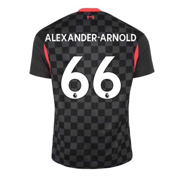 Camiseta Liverpool NO.66 Arnold 3ª Kit 2020 2021 Negro